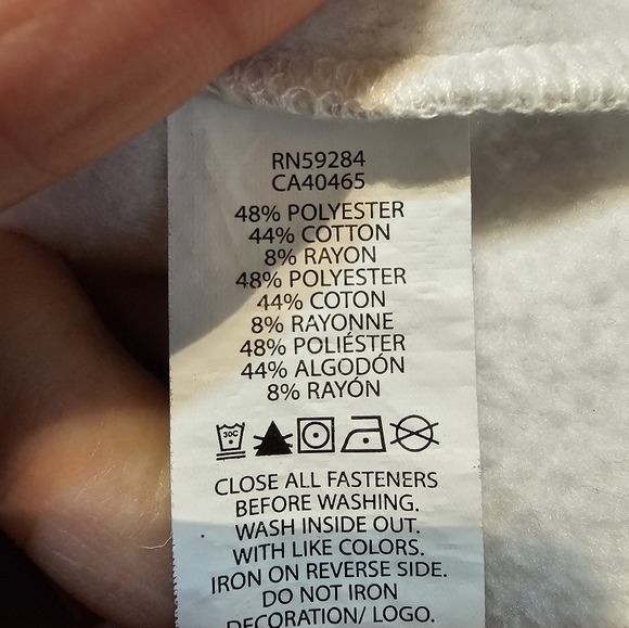 2/$20 Sugar & Jade XL 16/18 Crop Sweatshirt - Picture 3 of 6